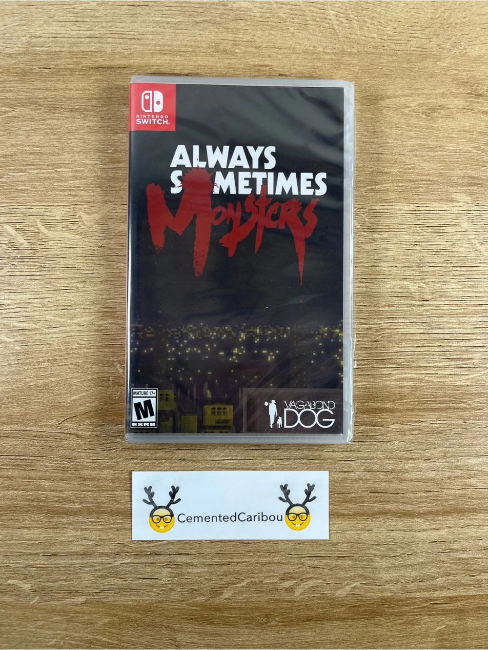 Always Sometimes Monsters Nintendo Switch Game Limited Run NEW SEALED
